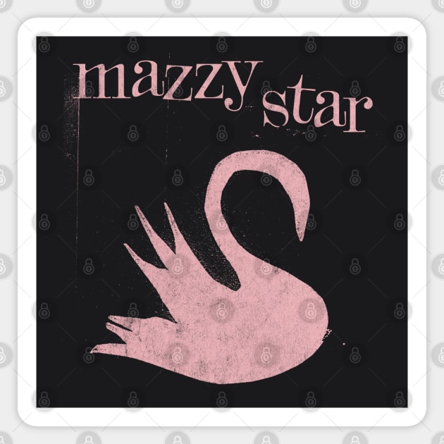 Mazzy Star --- Original Aesthetic Design Sticker by unknown_pleasures